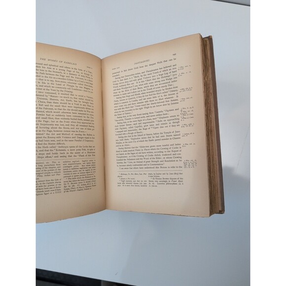 1893 Rabelais' Five Books & Minor Writings - W.F. Smith Trans. - #39/750 - Picture 12 of 14